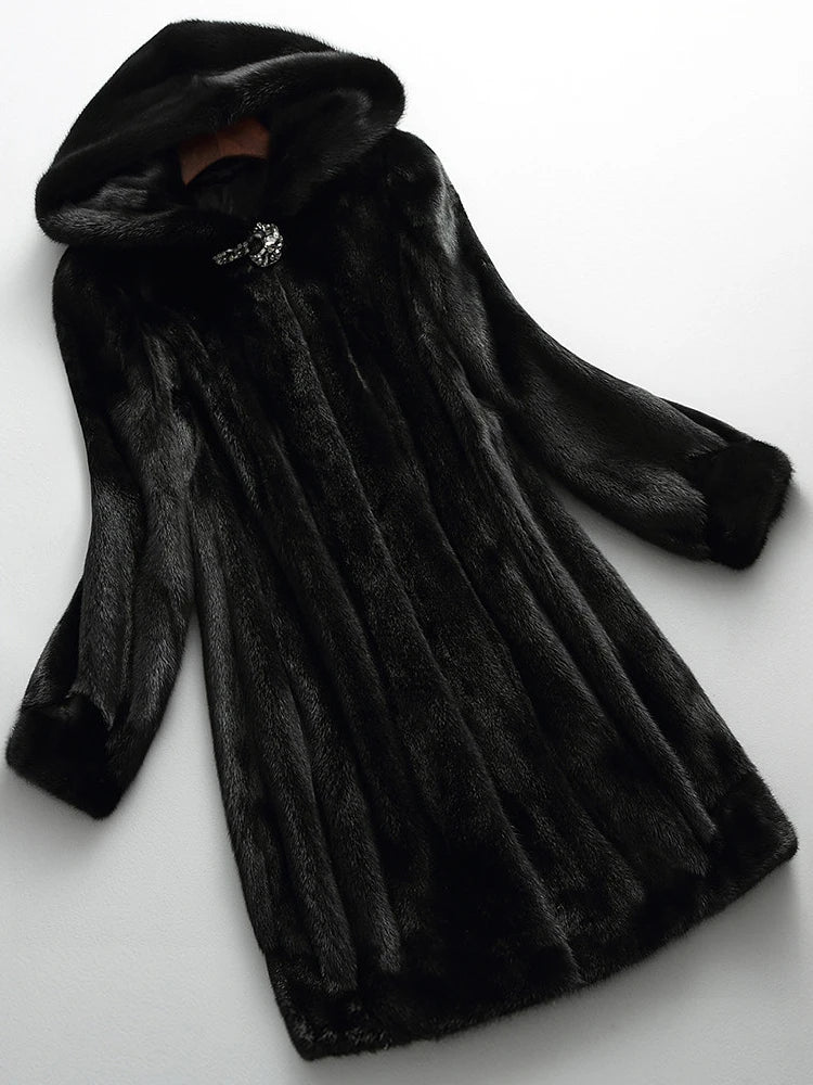 KENSINGTON FAUX FUR COAT