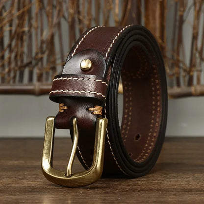 WINSTON COWHIDE BELT