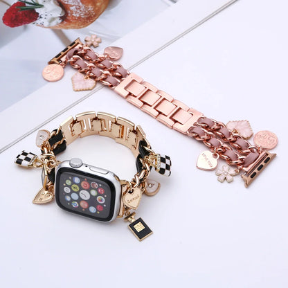 AURORA CHARM APPLE WATCH BAND