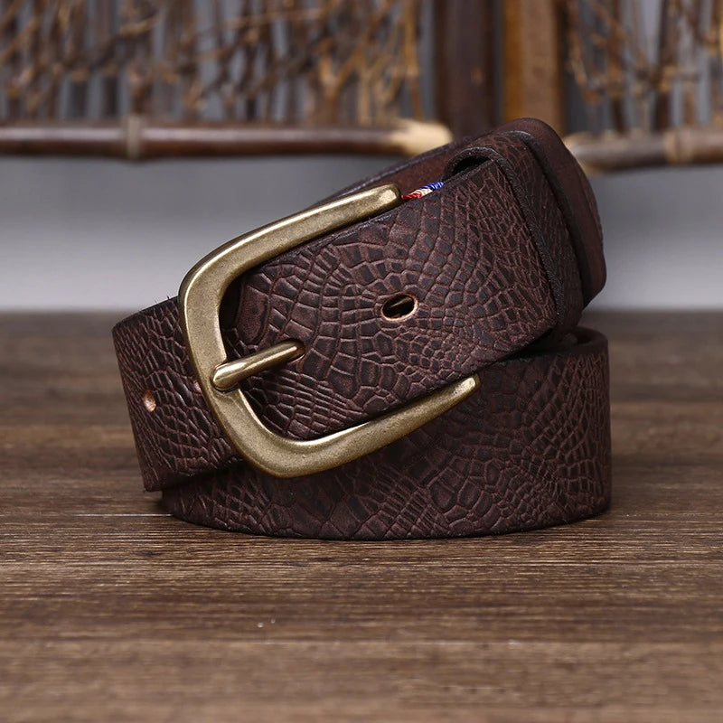 Alton Cowhide Belt