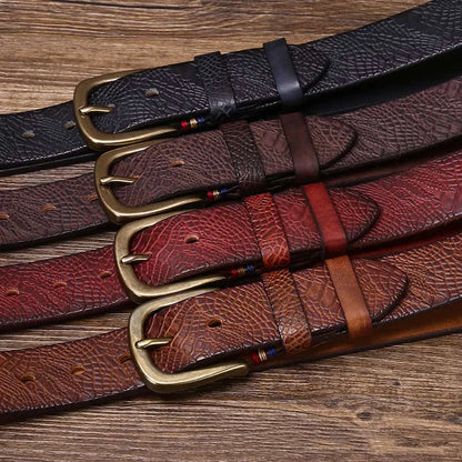 Alton Cowhide Belt