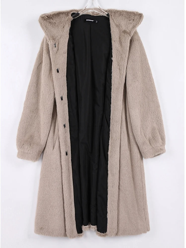 KENSINGTON FAUX FUR COAT